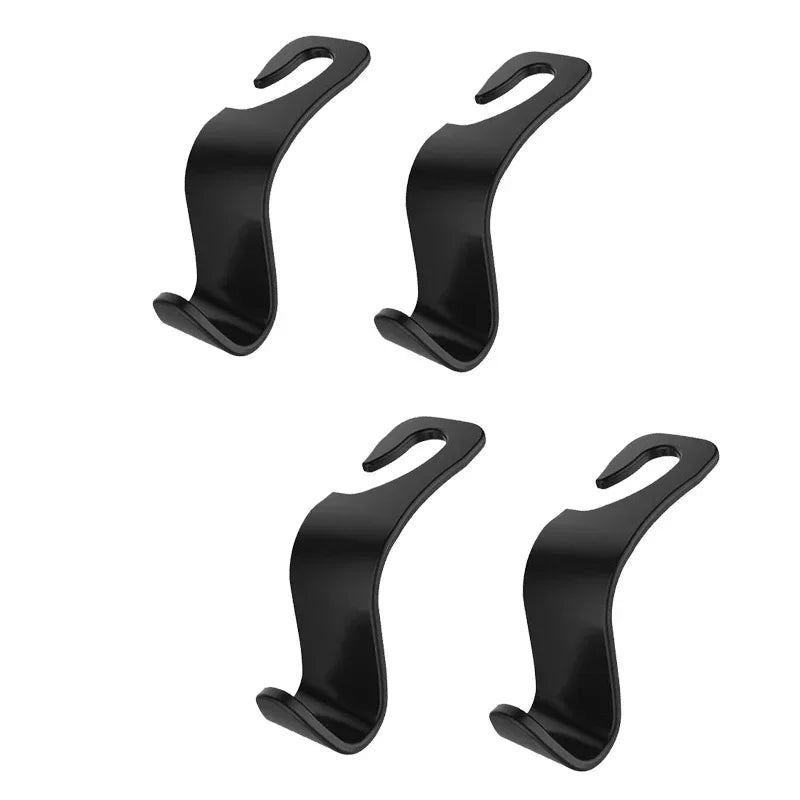 Car Seat Headrest Hooks – Backseat Organizer Hangers | Auto Interior Storage Hook Accessories