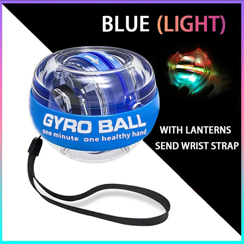 Wristball Glowing Gyroscope – Centrifugal Force Training for Wrist Muscle Relaxation & Arm Fitness