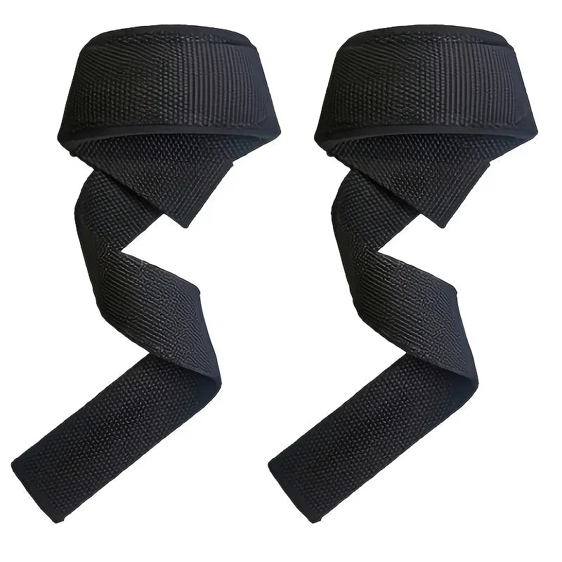 Non-Slip Lifting Straps – 1 Pair Gym Wrist Wraps for Dumbbell & Crossfit Workouts