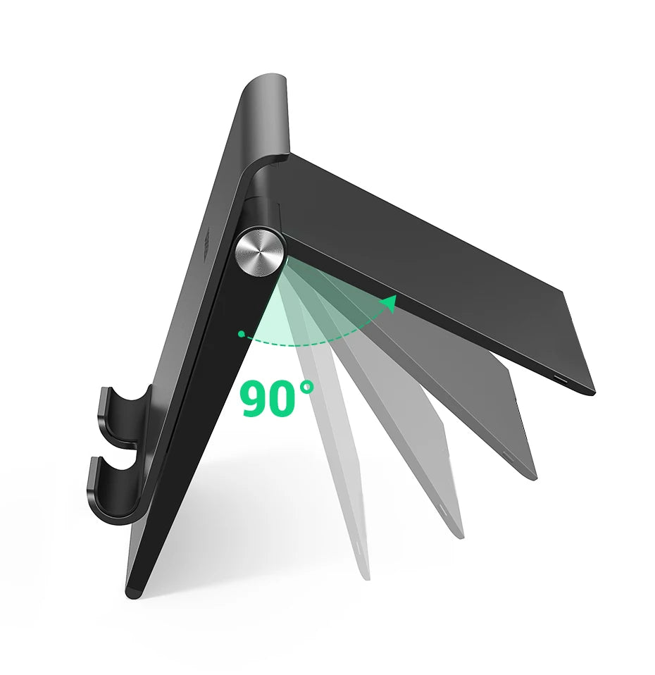 UGREEN Adjustable Foldable Phone Stand – Desk Holder for iPhone 16, 15, 14 Pro Max & Mobile Devices