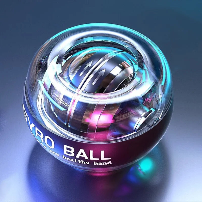 Wristball Glowing Gyroscope – Centrifugal Force Training for Wrist Muscle Relaxation & Arm Fitness