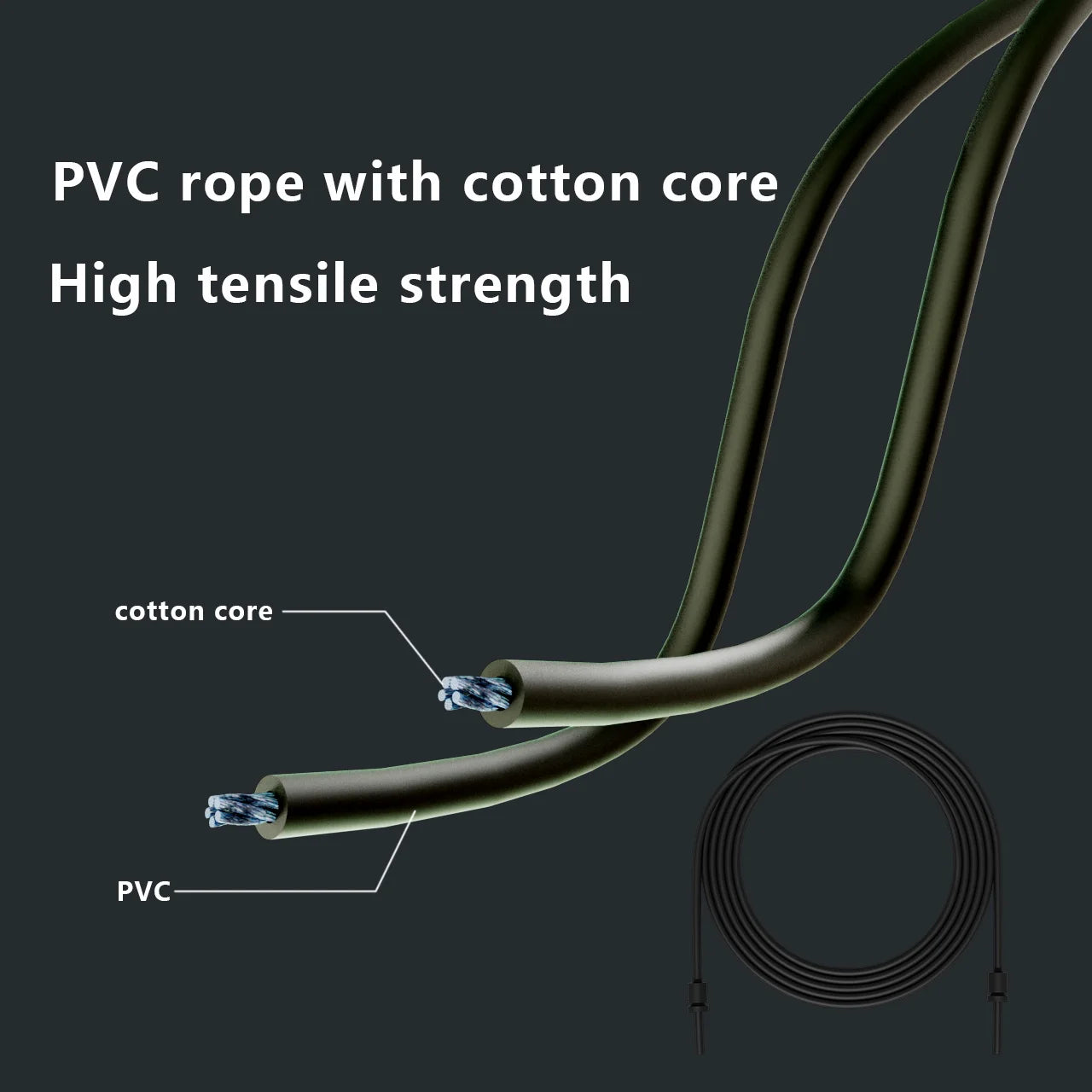 Professional Adjustable Jump Rope – PVC Speed Rope for Kids & Adults | Fitness, Crossfit, and Gym Skipping Rope